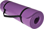 AmazonBasics 1/2-Inch Extra Thick Exercise Yoga Mat